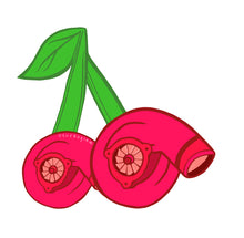 Load image into Gallery viewer, turbo cherries sticker
